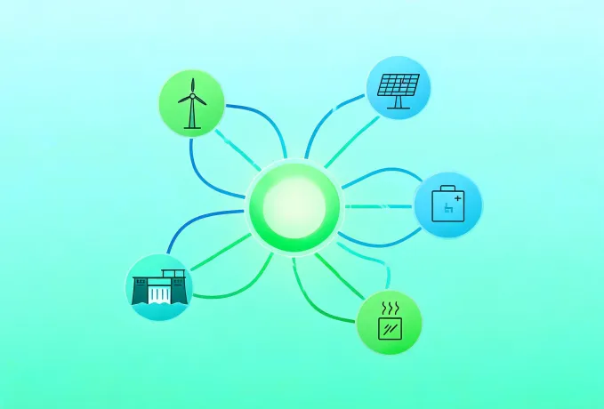 Battery project support map